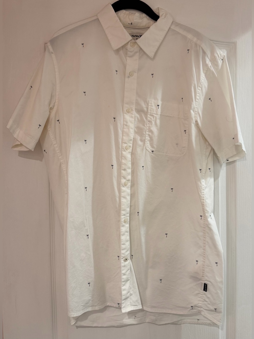 Hurley Short-Sleeve Palm Button-Up Shirt